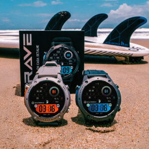 Smartwatch BRAVE | GPS | 5ATM Aprova de água do mar | Resistência IP69k