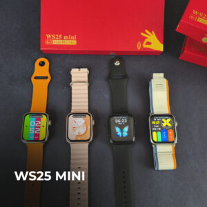 Smartwatch WS25 mini 42mm | 4 pulseiras | Acabamento premium | Dual touch